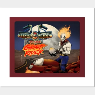 Biker Mice Ghost Rider Posters and Art